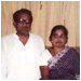 A rare photograph of Mr. and Mrs. Venkatram