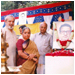 Late Sri JH Patel and Late Sri Khadri Shamanna at Venkatram's home in a memorial lunch function
